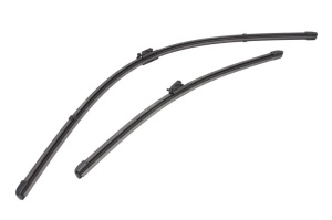 Set stergatoare MERCEDES-BENZ EQV (W447) din 2020, pentru parbriz auto, 2 bucati, Valeo Silencio Xtrm, din cauciuc siliconat rezistent, 4 Stickere Auto MERCEDES-BENZ v35197