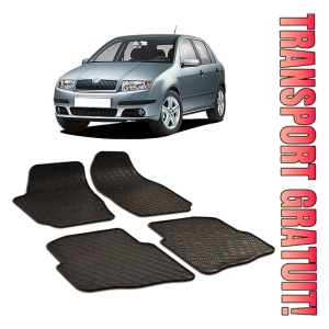 Skoda Fabia (2000-2007) Set 4 covorase auto cauciuc Urban Line