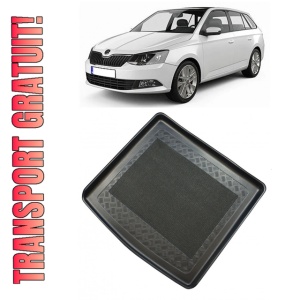Skoda Fabia III Combi din 11.2014 - Prezent, Tavita Pentru Portbagaj Lux Premium Dedicata, Portbagaj Superior *2