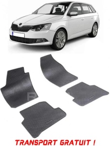 Skoda Fabia III fabricat din 11.2014 - Prezent, Combi, set covorase auto dedicate, din cauciuc 100% Premium - Transport Gratuit accesorii pentru autoturismul tau - masina v37887