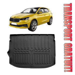 Skoda Fabia IV Hatchback. Cu Podea Joasa (2021-prezent) Tavita cauciuc pentru protectie portbagaj