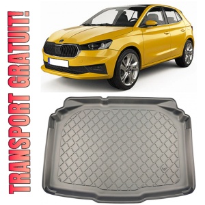 Skoda Fabia Tavita pentru portbagaj compatibila Skoda Fabia IV fabricatie 09.2021 - prezent, caroserie hatchback, portbagaj inferior, f��r��/sub podea variabil�� a portbagajului