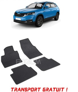 Skoda Kamiq, Suv, fabricat din 09.2019 - Prezent, set covorase auto dedicate, din cauciuc 100% Premium - Transport Gratuit accesorii pentru autoturismul tau - masina v37864