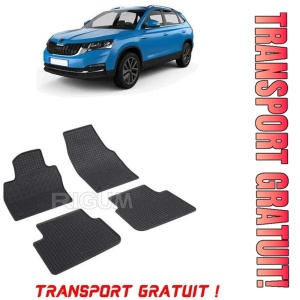 Skoda Kamiq, Suv, fabricat din 09.2019 - Prezent, set covorase auto dedicate, din cauciuc 100% Premium - Transport Gratuit