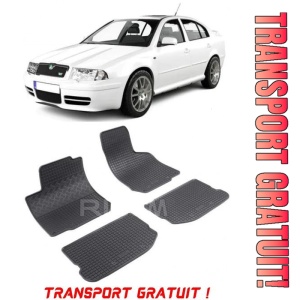 Skoda Octavia I, Hatchback, fabricat din 1998 - 2004, set covorase auto dedicate, din cauciuc 100% Premium - Transport Gratuit