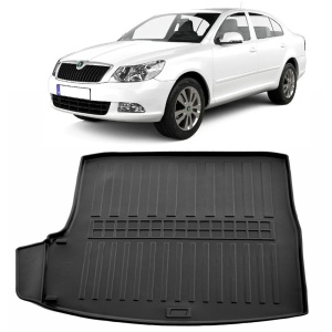 Skoda Octavia II (A5) Liftback (2004-2013) Tavita cauciuc pentru protectie portbagaj dedicata pentru SKODA Octavia II Transport Gratuit accesorii pentru autoturismul tau - masina v24087