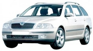 Skoda Octavia II Combi break Clasic din 2004 pana 2013 Set 5 covorase auto cauciuc accesorii pentru autoturismul tau - masina v22733