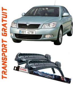 Skoda OCTavia II Combi Set 2 stergatoare parbriz Bosch Aerotwin 600/475mm compatibile cu Skoda OCTavia II Combi (2004-2014) (60 cm / 47.5 cm) accesorii pentru autoturismul tau - masina v115588
