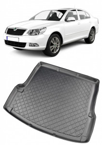 Skoda Octavia II Hatchback din 03.2004 - 01.2013 *3, Tavita Pentru Portbagaj Lux Premium Dedicata, accesorii pentru autoturismul tau - masina v201164