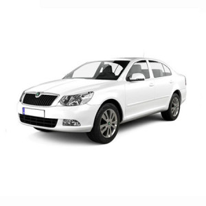 Skoda Octavia II Rs Din 03.2004 - 01.2013, Hatchback , Set Covorase Auto Tip Tavita Premium 3D, din cauciuc accesorii pentru autoturismul tau - masina v167710