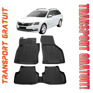 Skoda Octavia III (A7) (2013-2020) Set covorase auto cauciuc G.Modern Line 3D