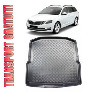 Skoda Octavia III Combi din 05.2013 - 05.2020, Tavita Pentru Portbagaj Lux Premium Dedicata, Portbagaj Inferior *2