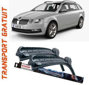 Skoda OCTavia III Combi Set 2 stergatoare parbriz Bosch Aerotwin 600/475mm compatibile cu Skoda OCTavia III Combi (5E5, 5E6) (2012-2020) (60 cm / 45 cm) accesorii pentru autoturismul tau - masina v114746