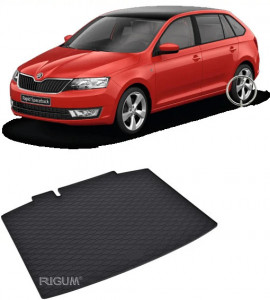 Skoda Rapid Spaceback din 10.2013 - 03.2019 Hatchback Portbagaj Inferior *2, Tavita Pentru Portbagaj Lux Premium Dedicata, accesorii pentru autoturismul tau - masina v178570