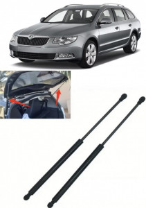 Skoda Superb I Set 2 amortizoare pentru portbagaj / haion Krosno compatibil cu Skoda Superb I Combi fabricat intre 2001-2008 accesorii pentru autoturismul tau - masina v91281