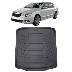Skoda Superb II B6 2008-2015 Tavita cauciuc pentru protectie portbagaj dedicata pentru SKODA Superb Transport Gratuit accesorii pentru autoturismul tau - masina v23967