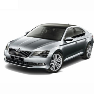 Skoda Superb III Din 09.2015 - Prezent, Combi , Set Covorase Auto Tip Tavita Premium 3D, din cauciuc accesorii pentru autoturismul tau - masina v165035