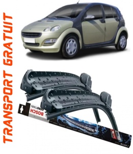 Smart Forfour Set 2 stergatoare parbriz Bosch Bosch Aerotwin 60 cm/53 cm compatibile cu Smart Forfour (454) din 2004-2006 (60 cm / 53 cm) accesorii pentru autoturismul tau - masina v127239