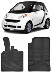 Smart Fortwo II, Hatchback, Din 2007 - 2014 , Set Covorase Auto Premium accesorii pentru autoturismul tau - masina v161386