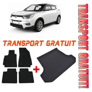 Ssang Yong Tivoli din 03.2015 - 2019 Suv *1 , Set Covorase + tavita portbagaj auto