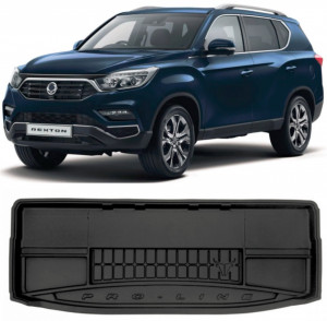 Ssangyong Rexton W IV Suv din 11.2017 - Prezent, Tavita Pentru Portbagaj Lux Premium Dedicata, Portbagaj Inferior Rand 3 Ridicat *1 accesorii pentru autoturismul tau - masina v181970