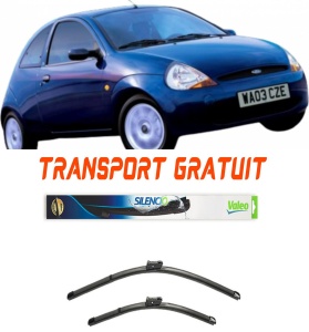Stergatoare Ford Ka Set 2 stergatoare parbriz Valeo pentru Ford Ka 2002-2004 (47.5 cm / 42.5 cm) accesorii pentru autoturismul tau - masina v15056