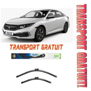 Stergatoare Honda Civic Set 2 stergatoare parbriz Valeo 60 cm/53 cm pentru Honda Civic X Hatchback (Fc_, Fk_) din 2017-2022 (60 cm / 53 cm)