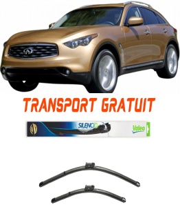 Stergatoare Infiniti Fx Set 2 stergatoare parbriz Valeo pentru Infiniti Fx 2003-2008 (55 cm / 50 cm) accesorii pentru autoturismul tau - masina v16544