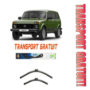 Stergatoare Lada NIVa Set 2 stergatoare parbriz Valeo 40 cm/40 cm pentru Lada NIVa Closed Off-Road Vehicle (2121, 2131) din 2000-2015 (40 cm / 40 cm) - Img 1