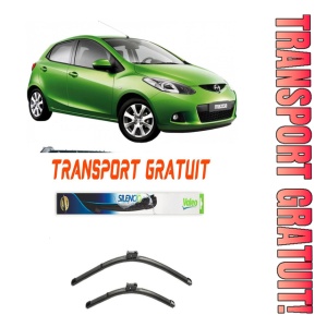 Stergatoare Mazda 2 Set 2 stergatoare parbriz Valeo 60 cm/34 cm pentru Mazda 2 (De_, Dh_) din 2007-2015 (60 cm / 34 cm) - Img 1
