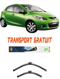 Stergatoare Mazda 2 Set 2 stergatoare parbriz Valeo 600/475mm pentru Mazda 2 (DL, DJ) (2014) (55 cm / 40 cm) accesorii pentru autoturismul tau - masina v8630