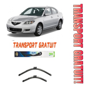 Stergatoare Mazda 3 Set 2 stergatoare parbriz Valeo 60 cm/45 cm pentru Mazda 3 Saloon (Bl) din 2008-2014 (60 cm / 45 cm)