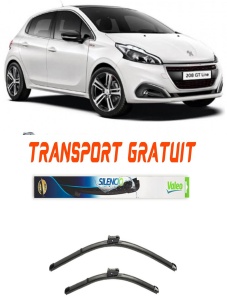 Stergatoare Peugeot 208 Set 2 stergatoare parbriz Valeo 65 cm /40 cm pentru Peugeot 208 I (Ca_, Cc_) din 2012-2019 (65 cm / 40 cm) accesorii pentru autoturismul tau - masina v6980