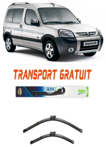 Stergatoare Peugeot Partner Set 2 stergatoare parbriz Valeo 65 cm /40 cm pentru Peugeot Partner Mpv (5_, G_) din 2009-2010 (65 cm / 40 cm) accesorii pentru autoturismul tau - masina v8360