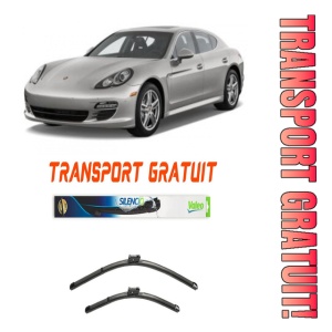 Stergatoare Porsche Panamera Set 2 stergatoare parbriz Valeo 60 cm/53 cm pentru Porsche Panamera (970) din 2009-2015 (60 cm / 53 cm)