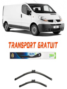 Stergatoare Renault Trafic Set 2 stergatoare parbriz Valeo pentru Renault Trafic 2001-2006 (60 cm / 53 cm) accesorii pentru autoturismul tau - masina v19262