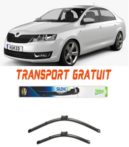Stergatoare Set 2 stergatoare parbriz Valeo 600/475mm pentru Skoda RAPID (NH3, NK3, NK6) (2012-2019) Valeo accesorii pentru autoturismul tau - masina v9710