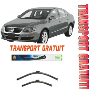 Stergatoare Set 2 stergatoare parbriz Valeo 600/475mm pentru Volkswagen Passat B6 (2005-2011) Valeo