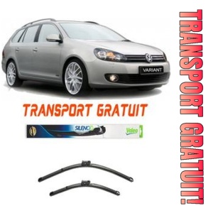 Stergatoare Set 2 stergatoare parbriz Valeo 600/475mm pentru Volkswagen GOLF VAN VI Variant (AJ5) (2009-2014) Valeo