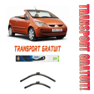 Stergatoare Set 2 stergatoare parbriz Valeo 600/475mm pentru Mitsubishi COLT CZC VI Convertible (RG) (2006-2009) Valeo