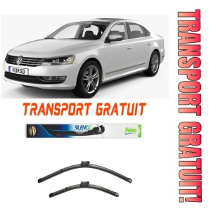 Stergatoare Volkswagen Passat B7 Set 2 stergatoare parbriz Valeo 600/475mm pentru Volkswagen Passat B7 (2010-2015) (60 cm / 47.5 cm)
