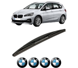 Stergator lamela spate BMW Seria 2 Active Tourer (F45) din 2013 - 2021, pentru luneta auto, Bosch Twin, din cauciuc siliconat rezistent, 4 Stickere Auto BMW v25696