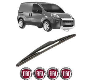 Stergator lamela spate FIAT FIORINO MPV (225_) din 2007, pentru luneta auto, Bosch Twin, din cauciuc siliconat rezistent, 4 Stickere Auto FIAT v23101