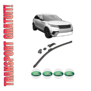 Stergator lamela spate LAND ROVER RANGE ROVER VELAR (L560) din 2017, pentru luneta auto, Valeo HydroConnect, din cauciuc siliconat rezistent, 4 Stickere Auto LAND ROVER