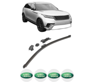 Stergator lamela spate LAND ROVER RANGE ROVER VELAR (L560) din 2017, pentru luneta auto, Valeo HydroConnect, din cauciuc siliconat rezistent, 4 Stickere Auto LAND ROVER v17056