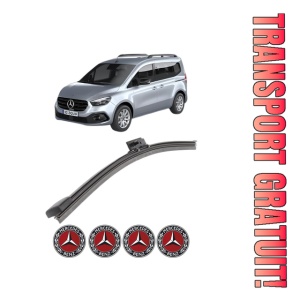 Stergator lamela spate MERCEDES-BENZ CITAN Tourer (W420) din 2021, pentru luneta auto, Bosch Aerotwin, din cauciuc siliconat rezistent, 4 Stickere Auto MERCEDES-BENZ