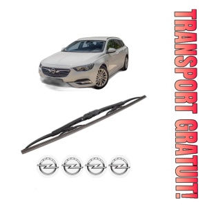 Stergator lamela spate OPEL INSIGNIA B Country Tourer (Z18) din 2017, pentru luneta auto, Bosch Twin, din cauciuc siliconat rezistent, 4 Stickere Auto OPEL