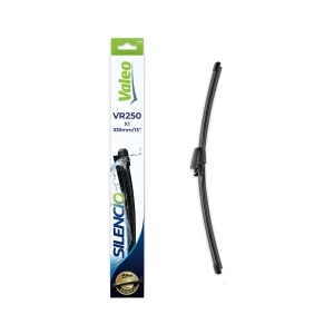 Stergator lamela spate SEAT ALTEA (5P1) din 2004 - 2015, pentru luneta auto, Valeo Silencio Xtrm, din cauciuc siliconat rezistent, 4 Stickere Auto SEAT v21415
