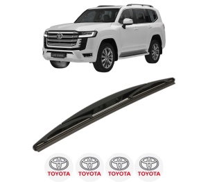 Stergator lamela spate TOYOTA LAND CRUISER 300 (_J3_) din 2022, pentru luneta auto, Bosch Twin, din cauciuc siliconat rezistent, 4 Stickere Auto TOYOTA v25396