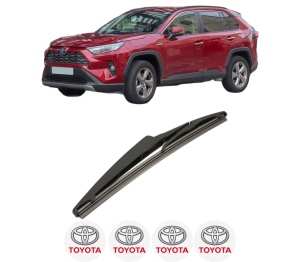 Stergator lamela spate TOYOTA RAV 4 IV (_A4_) din 2012 - 2019, pentru luneta auto, Bosch Twin, din cauciuc siliconat rezistent, 4 Stickere Auto TOYOTA v22851